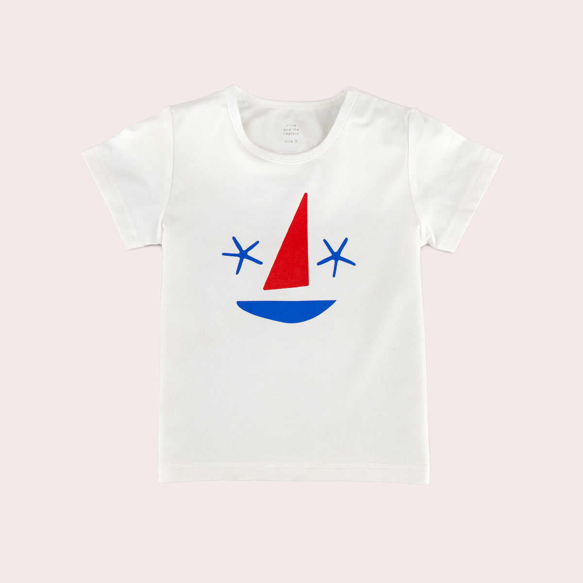 Smiley Sailing Classic Tee – Olive and the Captain